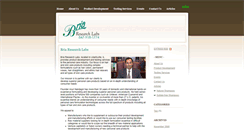 Desktop Screenshot of brialab.com